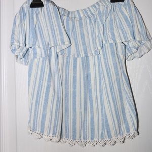 Women’s Off the Shoulder Crop Top